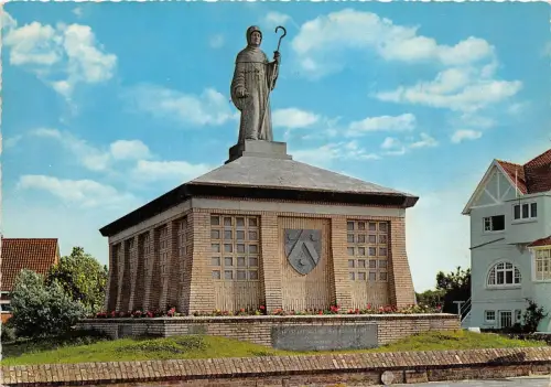 BG4991 st idesbald monument st idesoaldus van der gracht belgien