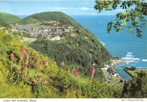 B88724 lynton and lynmouth devon uk