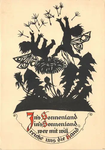 Lot137 in s sonnenland reiche uns die hand fantasy germany elfen mit blume