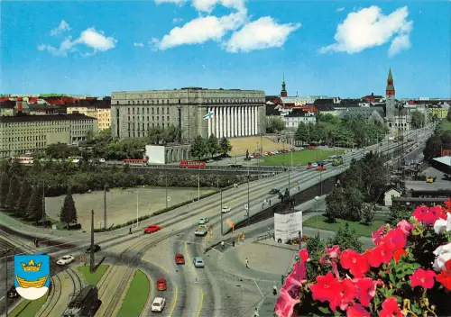 B108449 Schweden Helsinki Helsingfors Eduskuntatalo Parlament Echtfoto UK