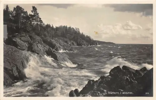 br106719 vattern i storm Sweden Scandinavia