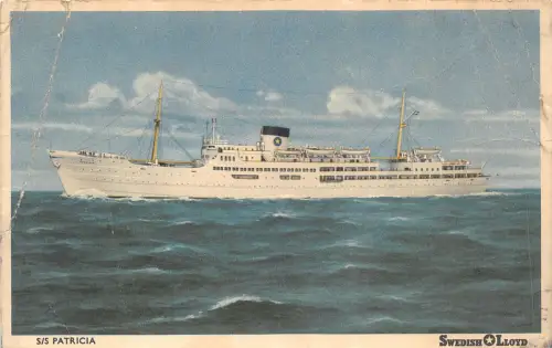 Lot146 s patricia swidish lloyd ship sweden