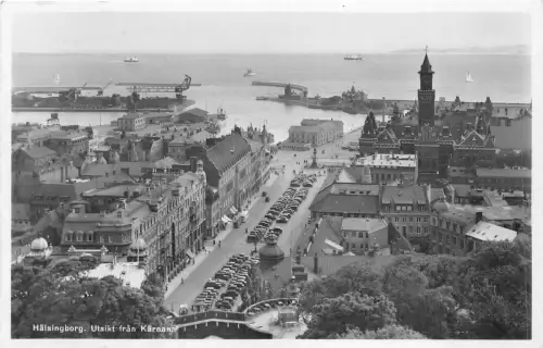 br104790 utsikt fran karnan helsingborg sweden