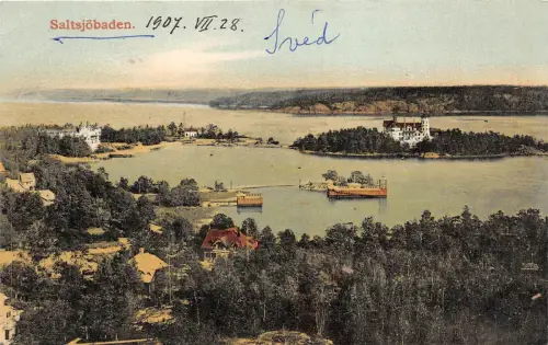 BC60534 Saltsjobaden 1907 Schweden