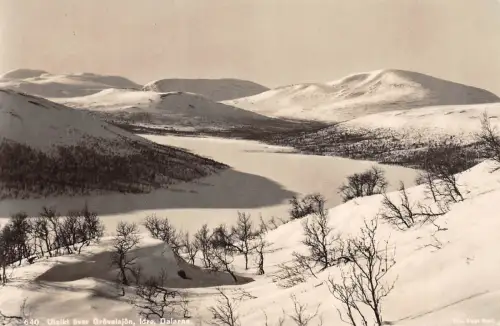 B95117 utsikt over grovelsjon idre dalarna echtfoto schweden