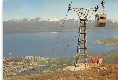 BR4560 Navrik Die Telekabine von der Stadt nach Fagernes Norwegen