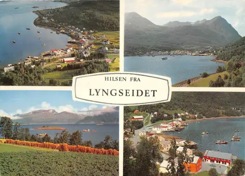 BT1299 norway lyngseidet troms hilsen fra
