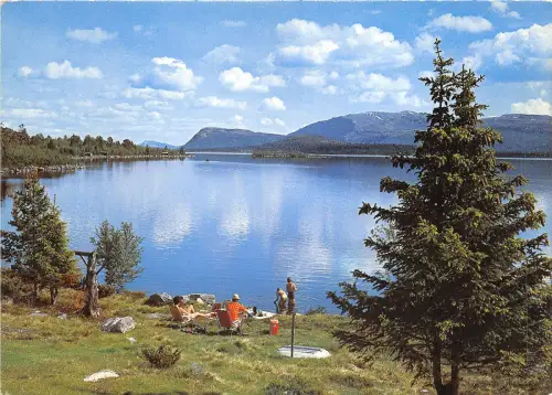 US5990 norway summeridyl at lake furusjoen