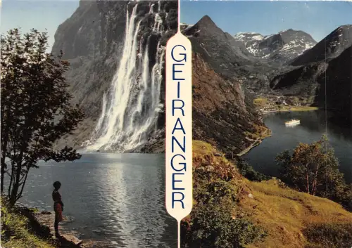 Lot99 Geiranger Norwegen Wasserfall
