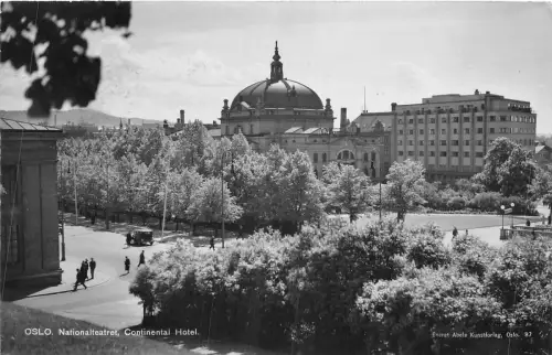 US5706 Oslo Nationalteatret Continental Hotel Norwegen