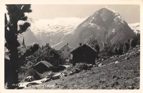 B95785 Balholmen Sign Echtfoto Norwegen