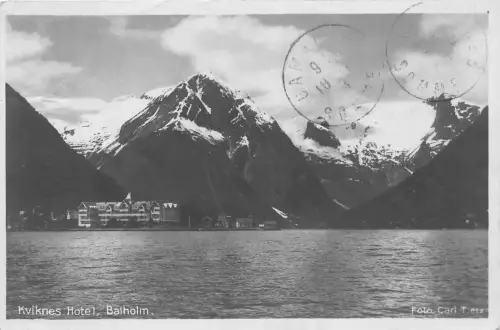 B71348 Kvknes Hotel Balholm Norwegen