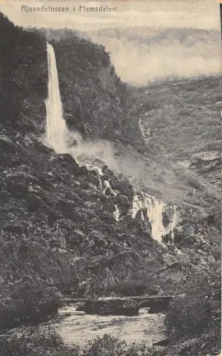B65217 Norwegen Rjoandefossen i Flamsdalen