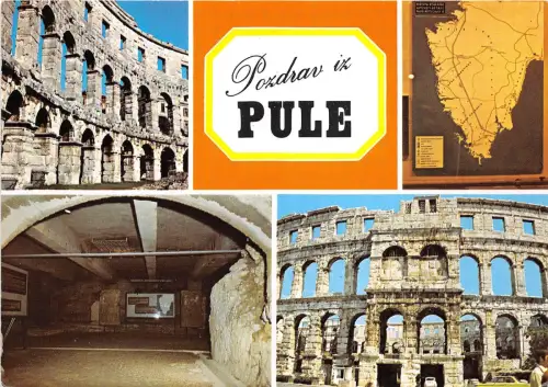 B73828 Pula amfiteater Kroatien