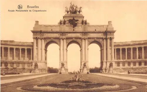 Br35049 Bruxelles Arcade Monumentale du Cinquantenaire belgium