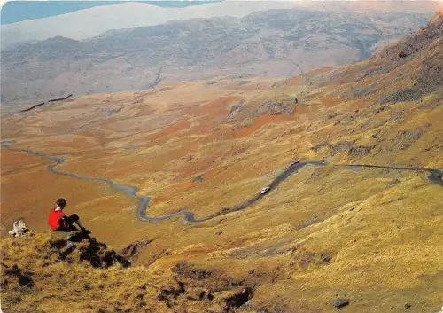 B87927 hard knott pass cumbria uk