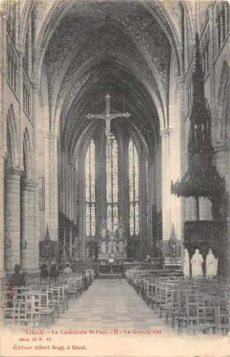 BR55695 Lüttich La cathedrale st paul II belgien