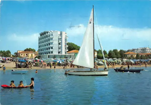 BG13487 Schiff Bateaux Lido di Jesolo Hotel Capri Italien