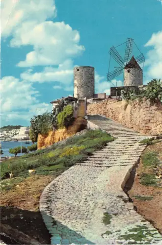 BG27624 palma de mallorca molinos de es jonquet spain