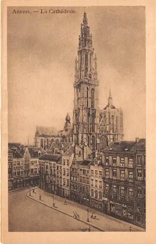Br35168 Anvers La Cathedrale belgien