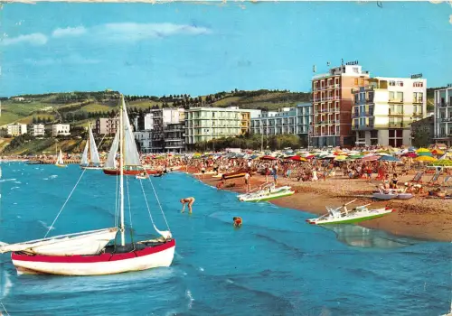 B58555 Gabicce Mare la plage Riviera Adriatica Italien