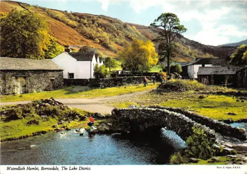 B88877 watendlath hamlet borrowdale the lake district uk