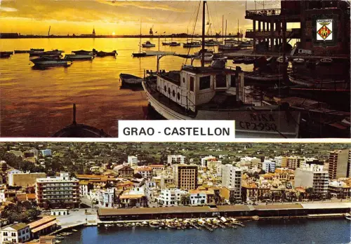 B68465 Spanien Grao Castellon Boote Bateaux