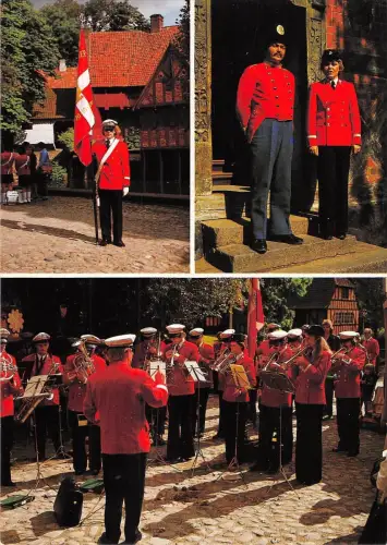 BR84913 arhus die Postbotenkapelle geben ein Konzertdänemark