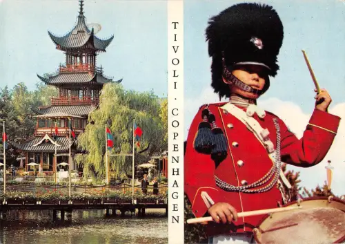 BR85563 Kopenhagen Der Chinesische Turm in Tiivoli Dänemark