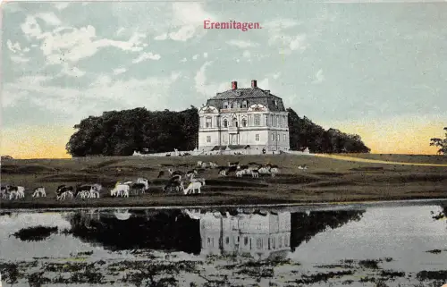 B4145 Dänemark Eremitagen 1925 Front/Back Scan