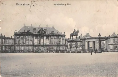 BR45152 Kobenhavn amalienborg Slot Dänemark