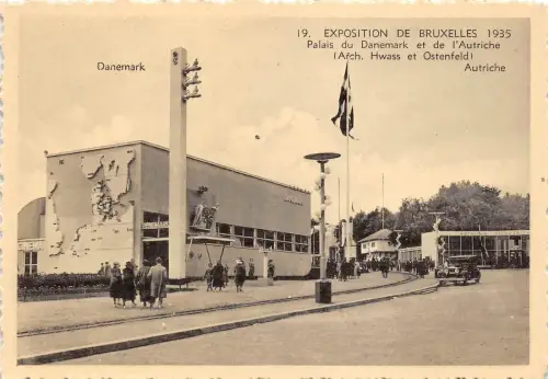 BF35389 denmark palais autriche exposition de bruxelles front/back scan