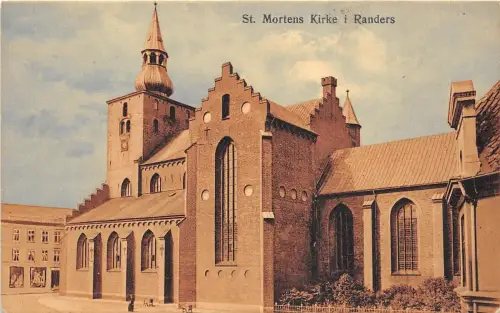 B76880 st mortens kircke i randers denmark