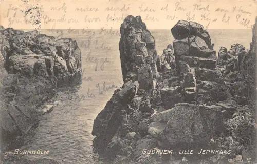 B94985 bornholm gudhjem lille jernkaas dänemark