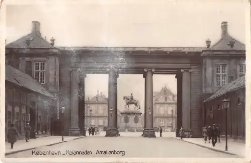 BR45712 Kobengavn kolonnaden amalienborg dänemark