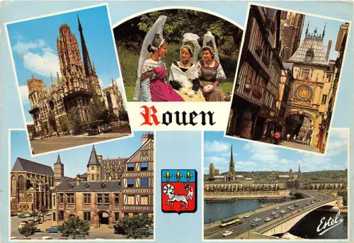 BR9769 Rouen La Cathedrale Frankreich