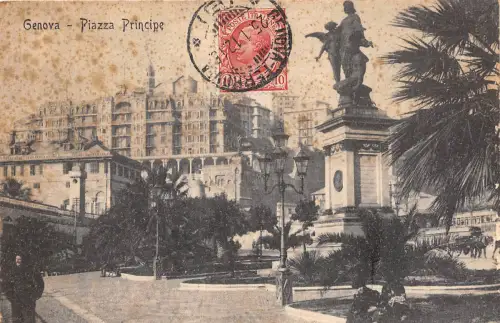 Br35277 Genova Piazza Principe Italien