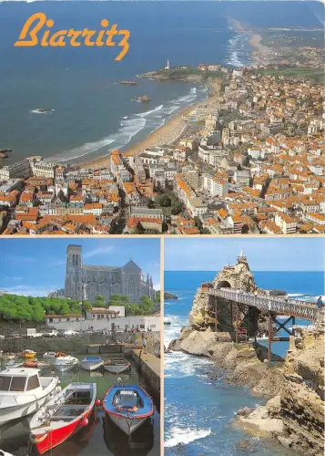 BR8868 vue generale Biarritz france