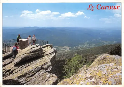 B50177 Le mont Caroux table d'orientation france