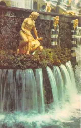 BR9839 The Great Cascade Petrodvorets russia