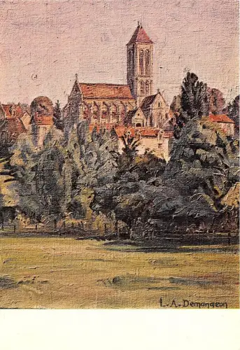 BR4098 Le Eglise de Champagne sur Oisae Demangeon belgium