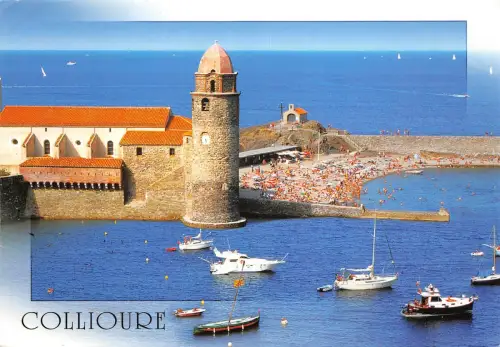 B51531 Collioure Schiffsbateaux Frankreich