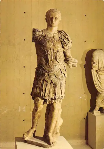 BF39136 Kaiser Cuirrase Skulptur Musee de Vaison La Romaine Kunst Postkarte