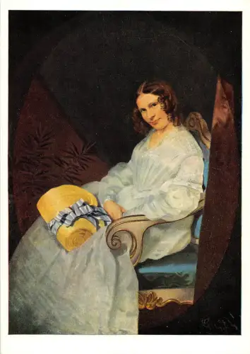 BF39144 Ferdinandvon Rayski Gemälde Kunst Postkarte