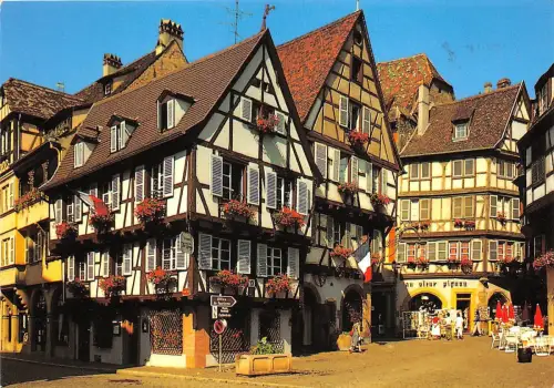 B50194 Colmar Auberge du Fer Rouge et Rue des Marchands france