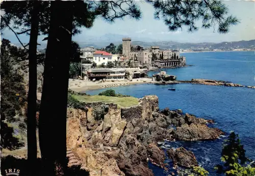BR1887 Frankreich La Napoule La Plage et le Chateau