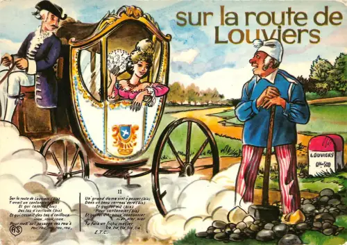 BR219 Le Contonnier lui repond faut que j nourrissons garcone Louviers france