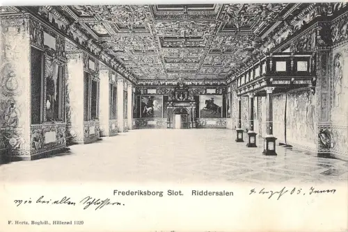 BG34547 Slot riddersalen frederiksborg denmark