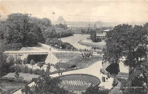 B94323 udsight over langelinie kopenhagen dänemark