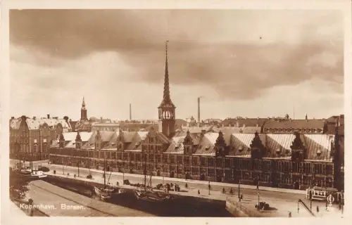 BR71006 Kopenhagen Borsen Dänemark Echtfoto